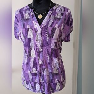 Dana Buchman blouse, petit medium